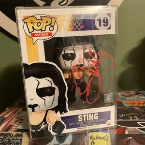 Funko POP WWE/WCW Sting Signed